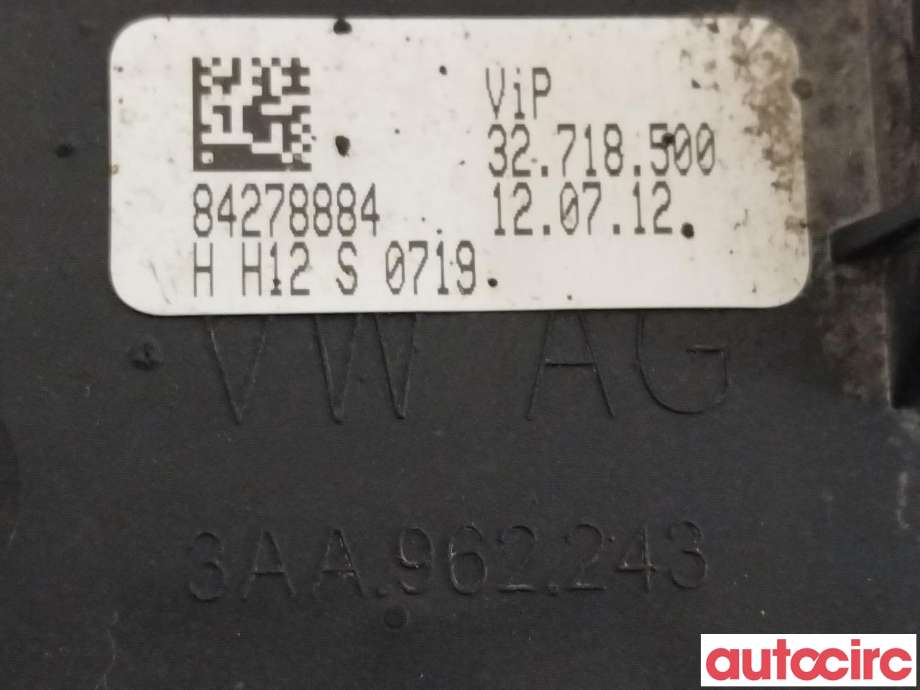 Styreenhet elektrisk bakluke til Audi A8 2010-2013 (Type III, Fase 1)  (AUDI|3AA962243D|3AA962243)