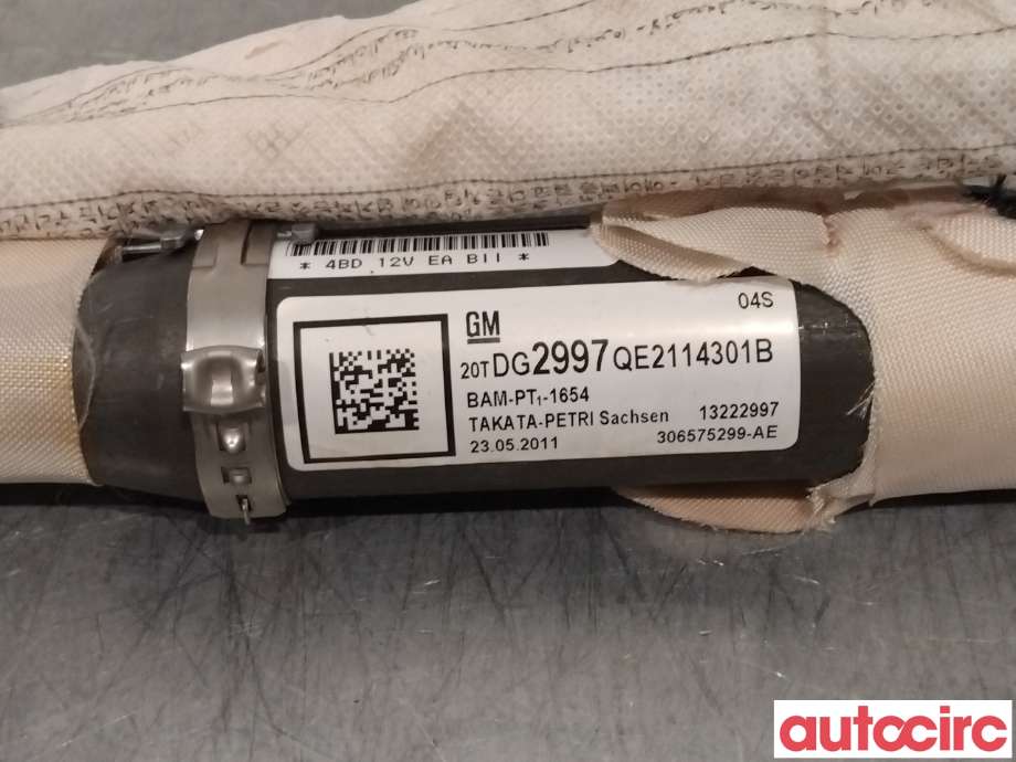 Airbag gardin høyre til Opel Insignia A 2009-2014  (OPEL|13222997|)