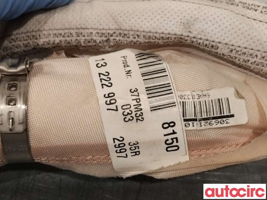 Airbag gardin høyre til Opel Insignia A 2009-2014  (OPEL|13222997|)