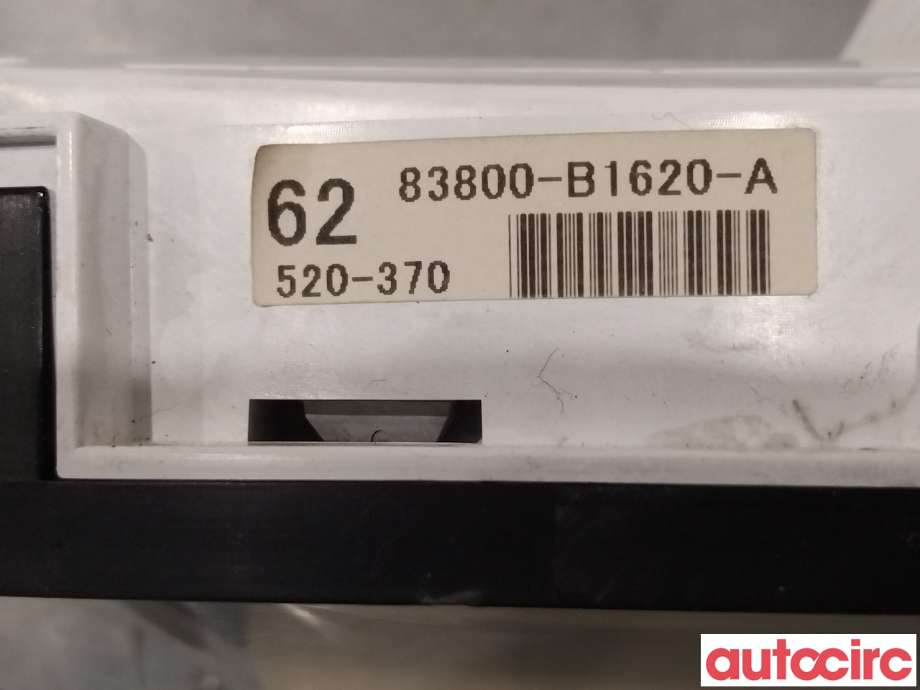Instrumentpanel til Subaru Justy 2003-2007 (Type III)  (SUBARU|NO NR||83800-B1620-A)