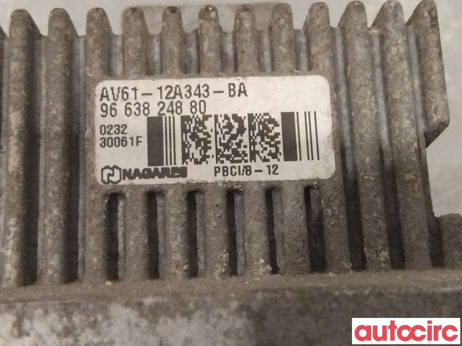 Rele gløde til Citroën Berlingo 2008-2015 (Type II, Fase 1)  (CITROEN|598144|AV61-12A343-BA|9663824880)