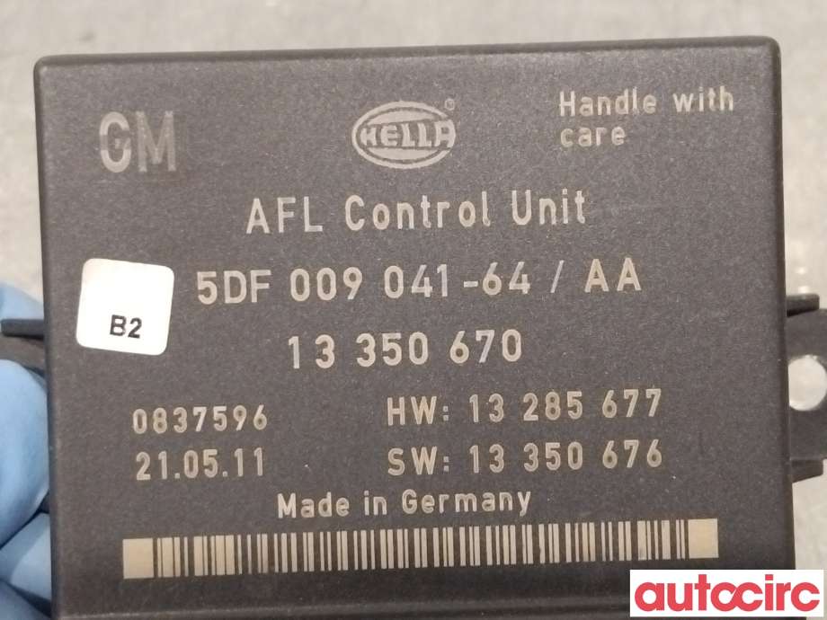 Styreenhet diverse til Opel Insignia A 2009-2014 (OPEL|13326599||13350670)