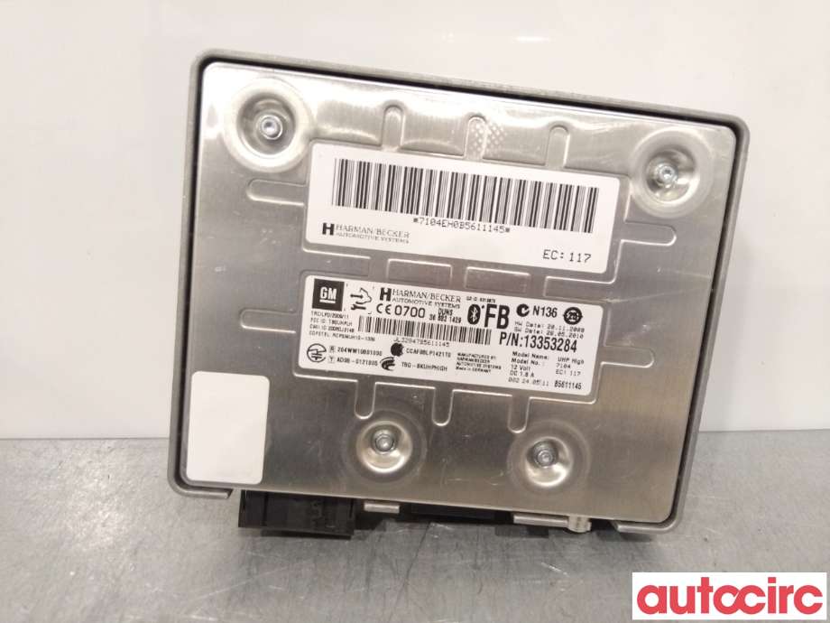 Styreenhet bluetooth til Opel Insignia A 2009-2014  (OPEL|13353284|)