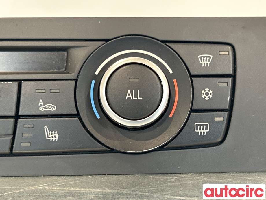 Varmeapparat betjening til BMW X1 2009-2015 (E84) (E84) (BMW|64119292262|64119242409)
