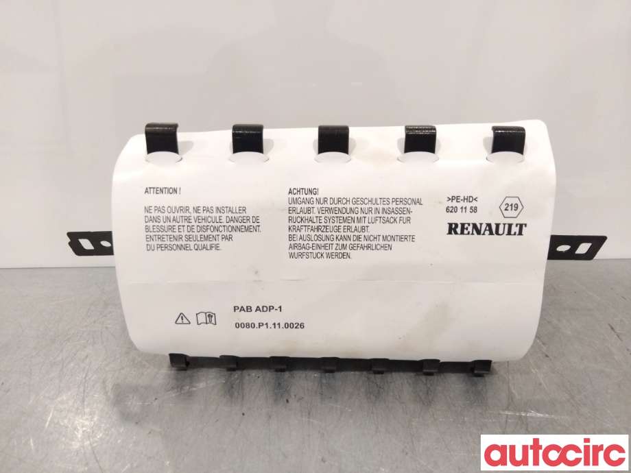 Airbag passasjer til Renault Zoe, 2013-2019 (Fase 1)  (RENAULT|985250014R)