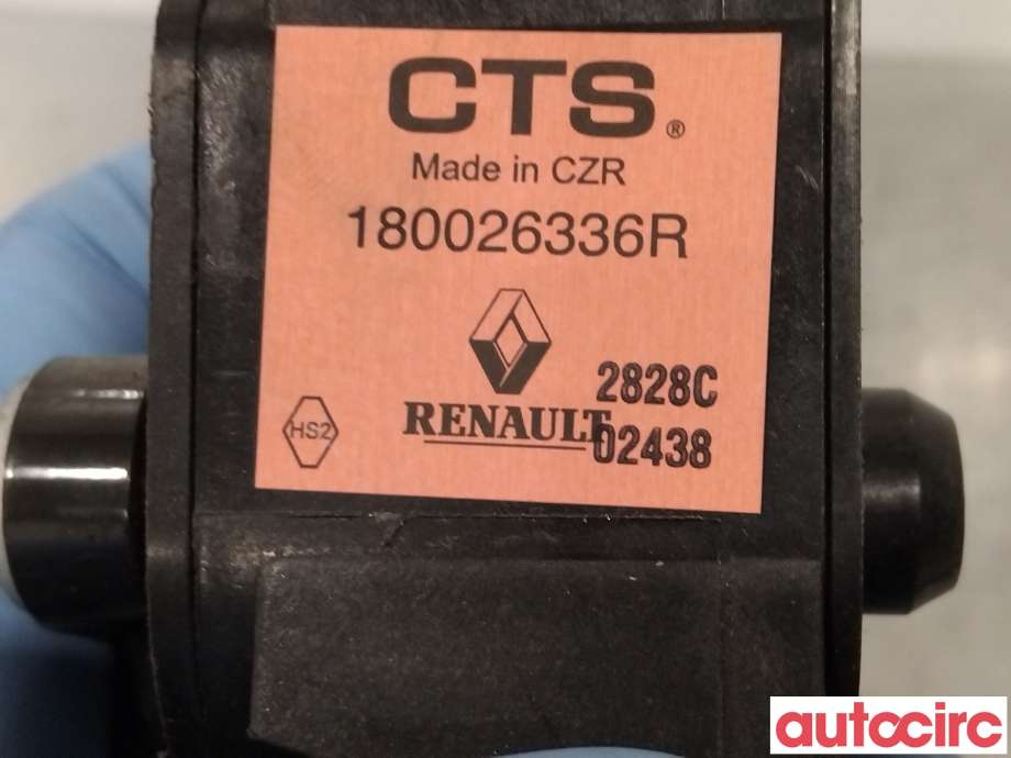 Pedal gass til Renault Zoe 2013-2019 (Fase 1)  (RENAULT|180021178R|)