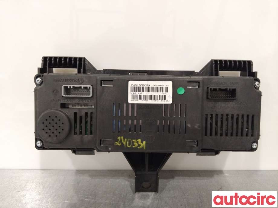 Instrumentpanel til Renault Zoe 2013-2019 (Fase 1)  (RENAULT|248105950R|)