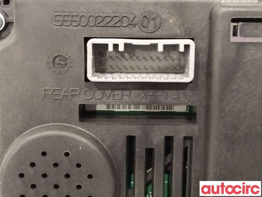 Instrumentpanel til Renault Zoe 2013-2019 (Fase 1)  (RENAULT|248105950R|)