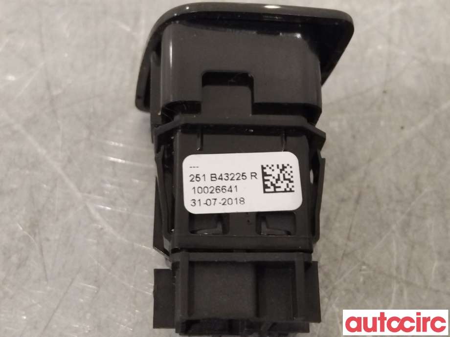 Bryter diverse til Renault Zoe 2013-2019 (Fase 1)  (RENAULT|251B43225R|)