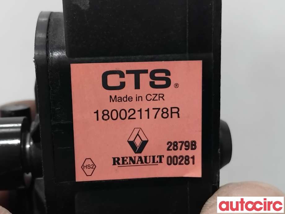 Pedal gass til Renault Zoe 2013-2019 (Fase 1)  (RENAULT|180021178R|)