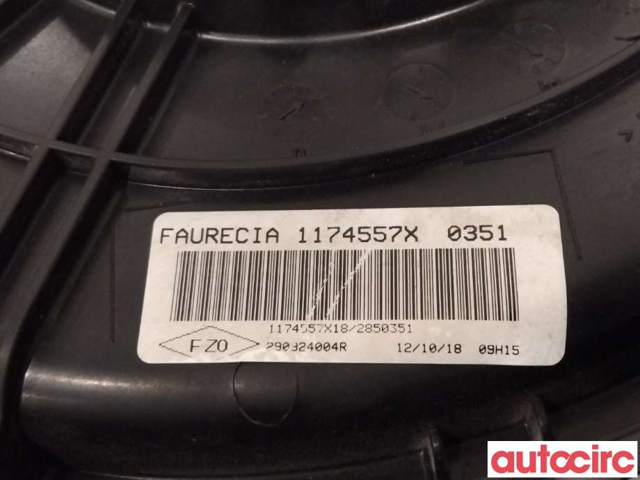 Kjølevifte til Renault Zoe 2013-2019 (Fase 1)  (RENAULT|290924004R|1174557X)