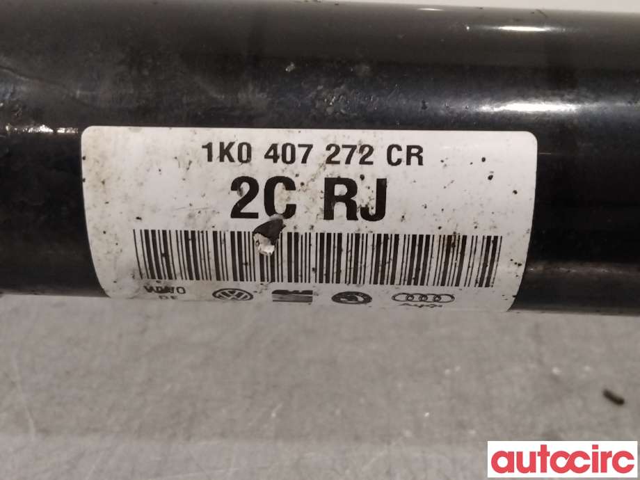 Drivaksel høyre foran til VW Passat 2011-2015 (B7) (B7) (VOLKSWAGEN|1K0407454MX|1K0407272CR|3C0407272BD)