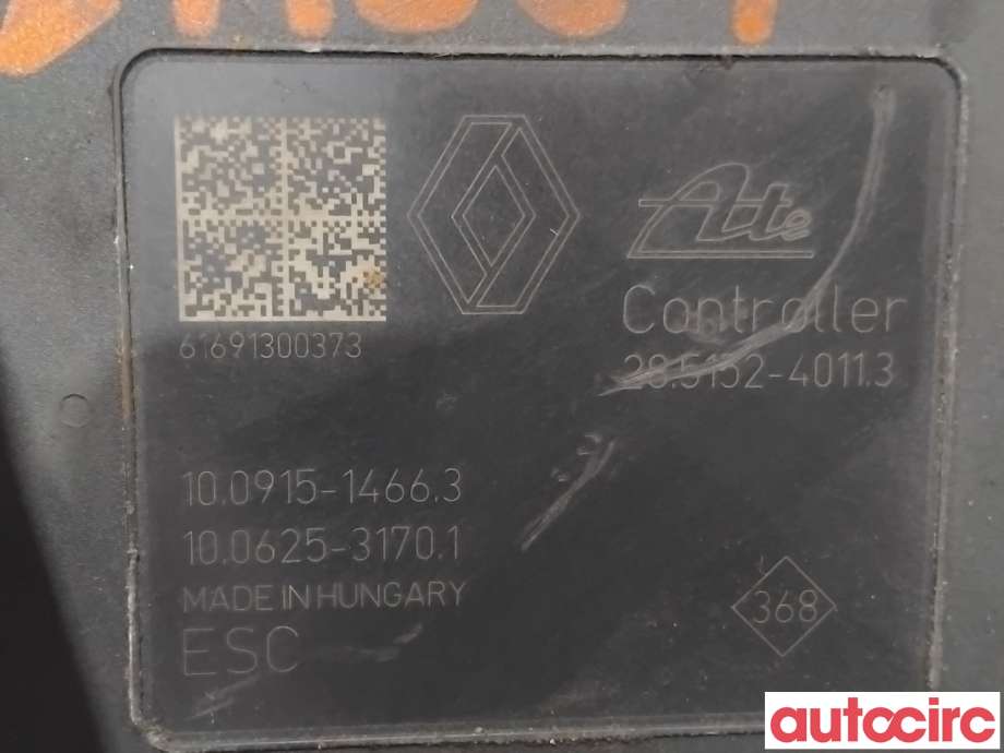 ABS sentral til Opel Vivaro B 2014-2019  (OPEL|93458583|100915-14663|95524008)