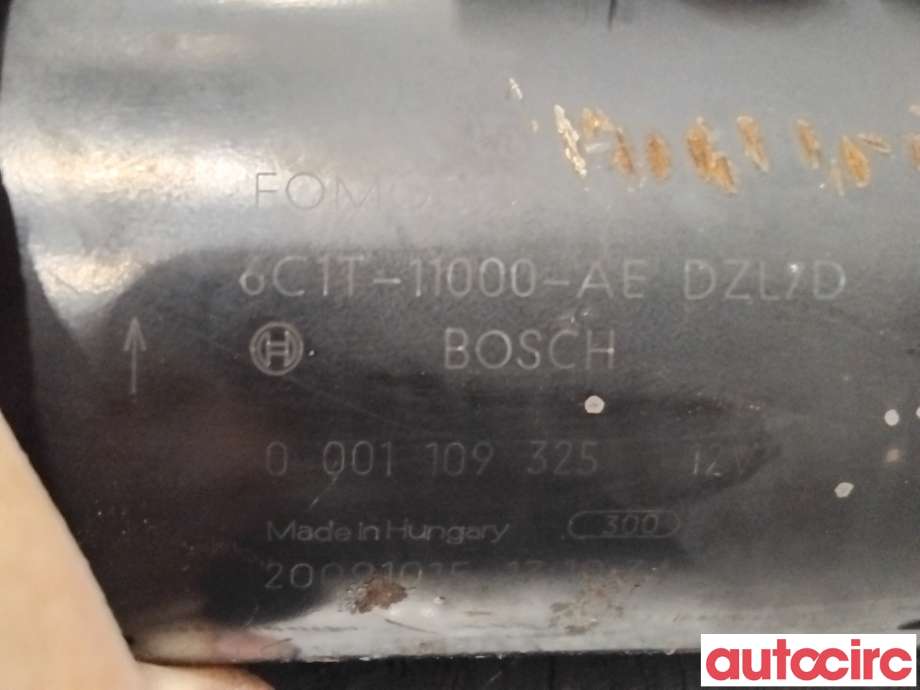 Starter diesel til Citroën Jumper 2007-2013 (Type III, Fase 1)  (CITROEN|5802FC|0001109325|6C1T-11000-AE)