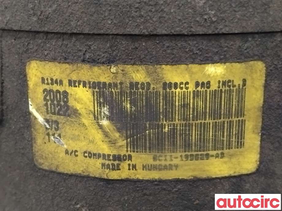 Aircondition kompressor til Citroën Jumper 2007-2013 (Type III, Fase 1) (CITROEN|6453SS||6C11-19D629-AD)