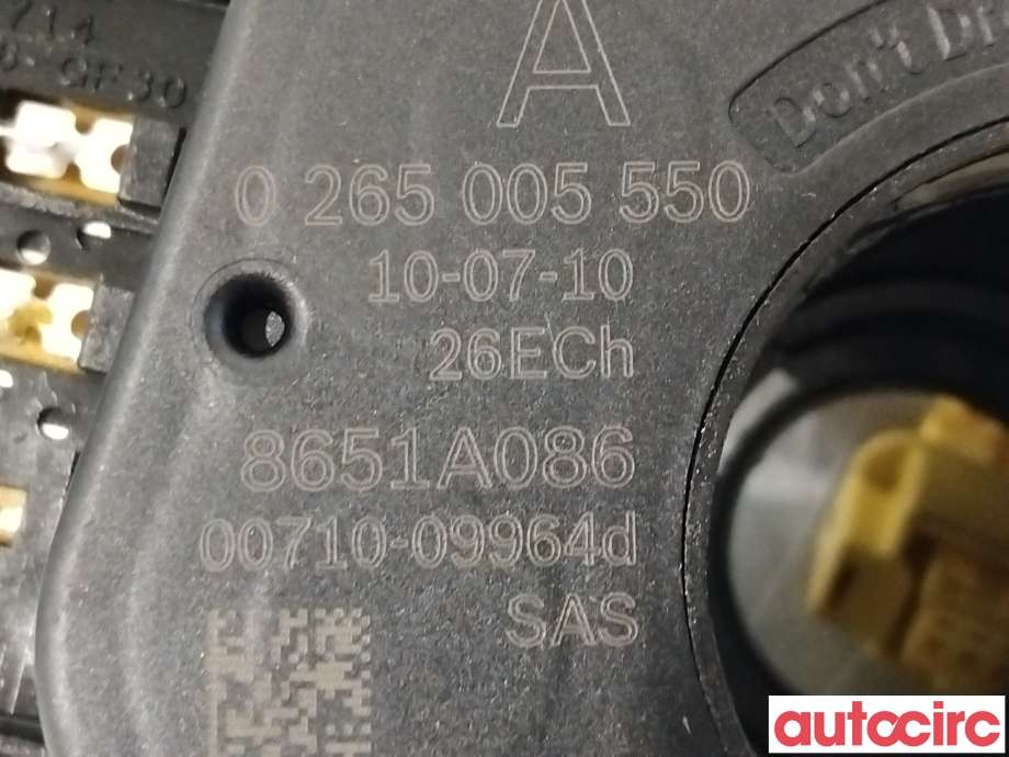Bryter combi til Mitsubishi Outlander 2010-2012 (Type II, Fase 2)  (MITSUBISHI|8600A858|8651A086)