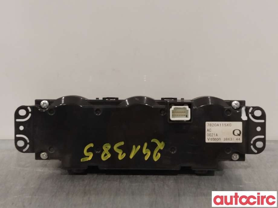 Varmeapparat betjening til Mitsubishi Outlander 2010-2012 (Type II, Fase 2)  (MITSUBISHI|7820A115XC)