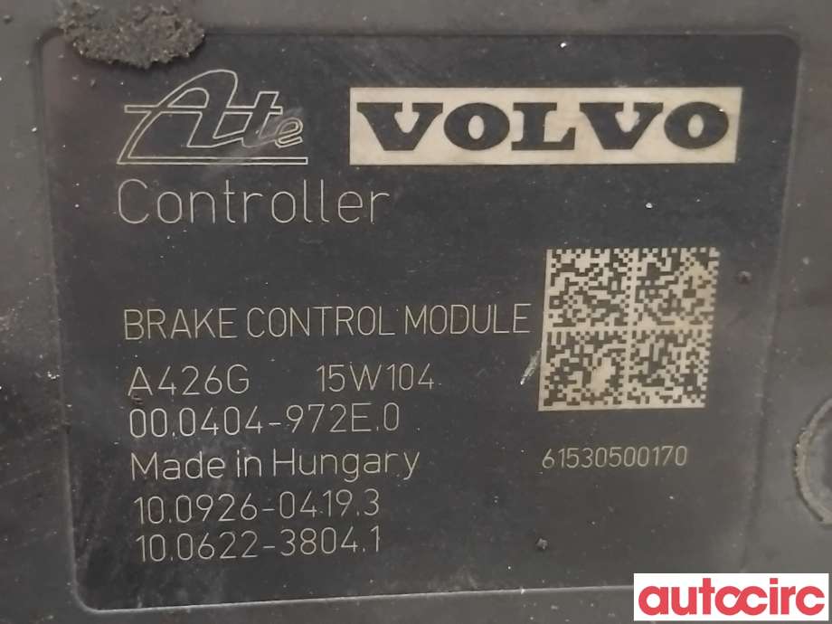 ABS sentral til Volvo XC70 2014-2016 (Type II, Fase 2)  (VOLVO|31423349|100926-04193|31423347)