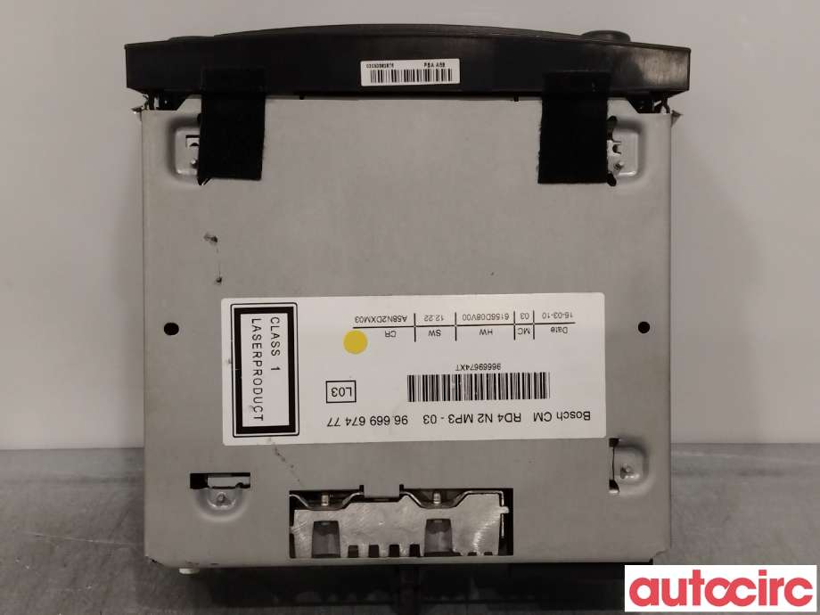 Bilstereo til Peugeot 3008 2009-2016 (Type I)  (PEUGEOT|6574PT|9666967477)