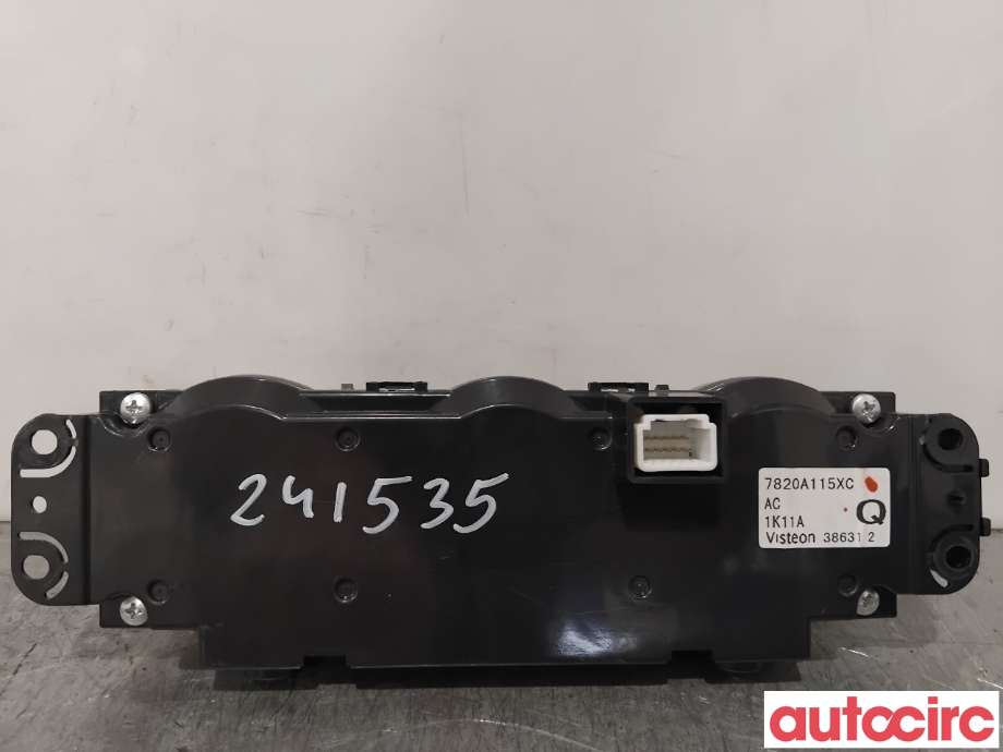 Varmeapparat betjening til Mitsubishi ASX 2010-2019  (MITSUBISHI|7820A115XC|)