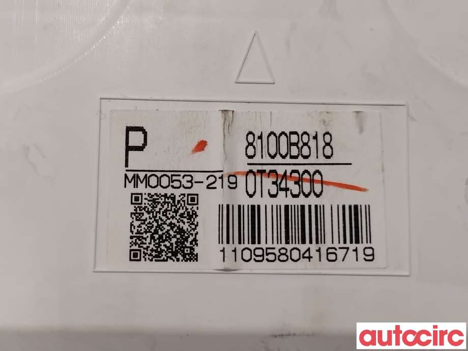 Instrumentpanel til Mitsubishi ASX 2010-2019 (MITSUBISHI|8100B818|MM0053-219)