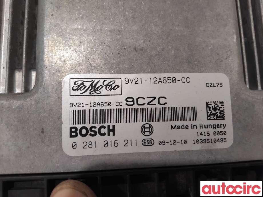 Styreenhet motor til Ford Fiesta 2008-2012 (Type VI, Fase 1)  (FORD|1558960|0281016211|9V21-12A650-CC)