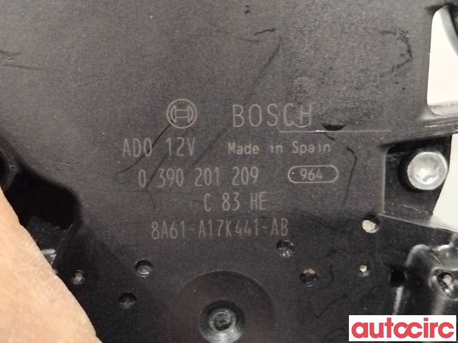 Viskermotor bakrute til Ford Fiesta 2008-2012 (Type VI, Fase 1)  (FORD|1774291|0390201209|8A61-A17K441-AB)