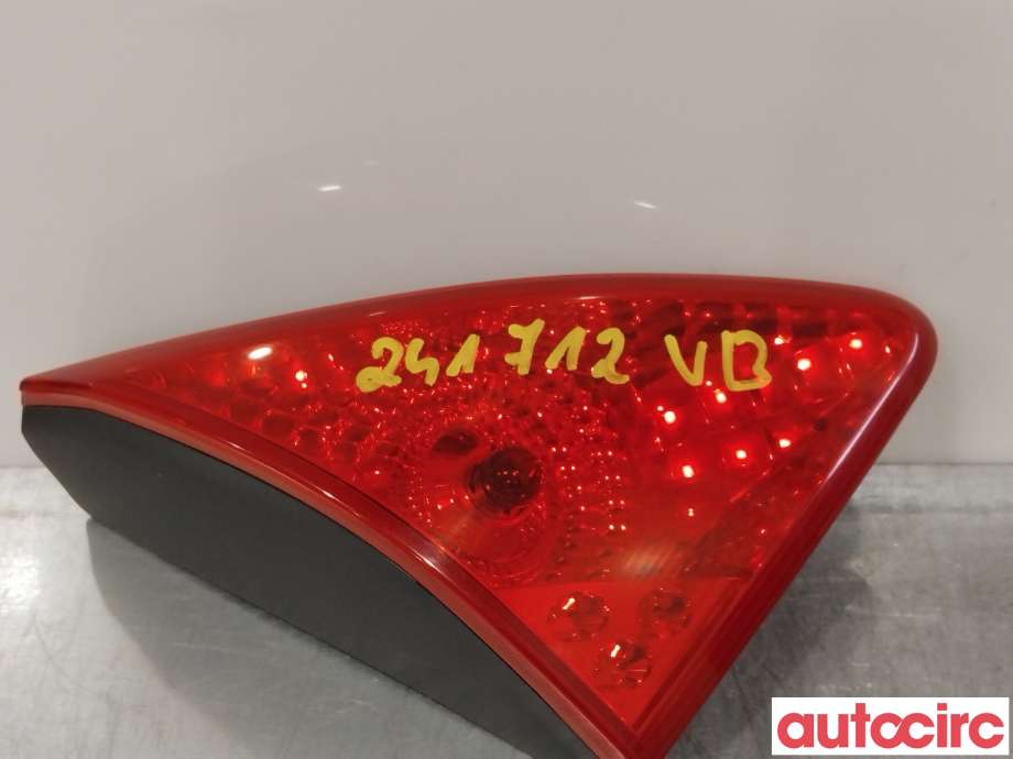 Baklykt venstre indre til Peugeot 3008 2009-2016 (Type I)  (PEUGEOT|6350HE|26030104)