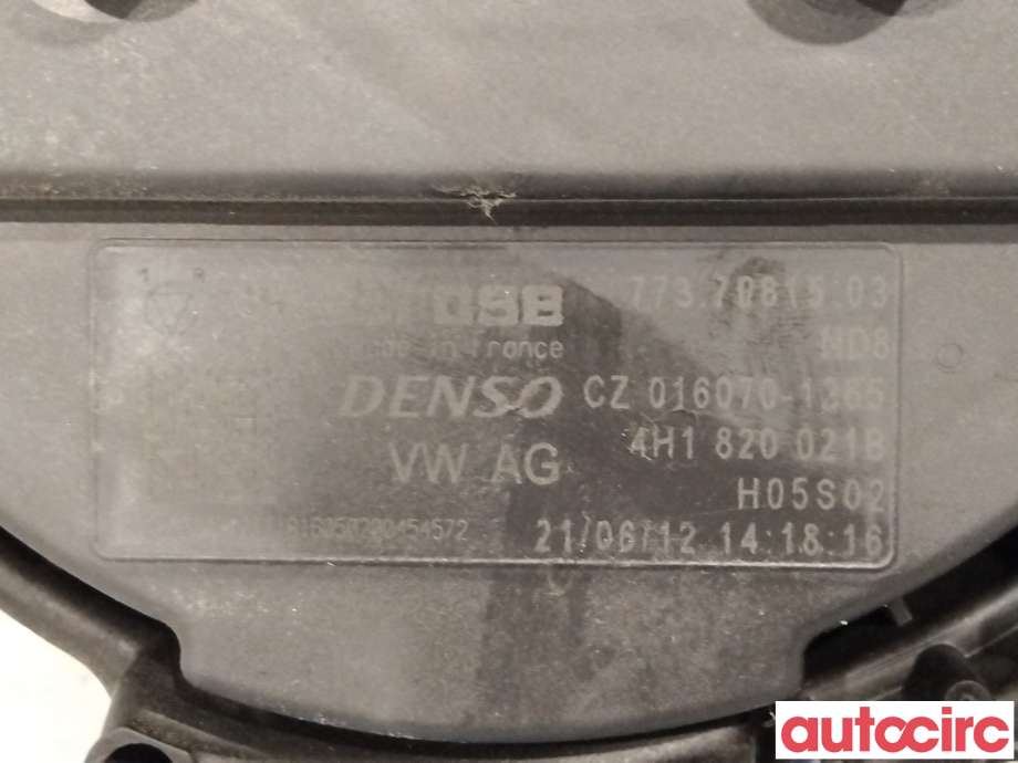 Varmeapparat motor til Audi A8 2010-2013 (Type III, Fase 1)  (AUDI|4H1820021B|4H1820021C|)