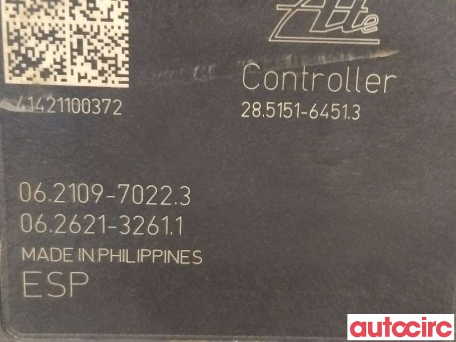 ABS sentral til Mitsubishi Outlander 2012-2015 (Type III, Fase 1)  (MITSUBISHI|4670A991|062109-70223|4670A990)