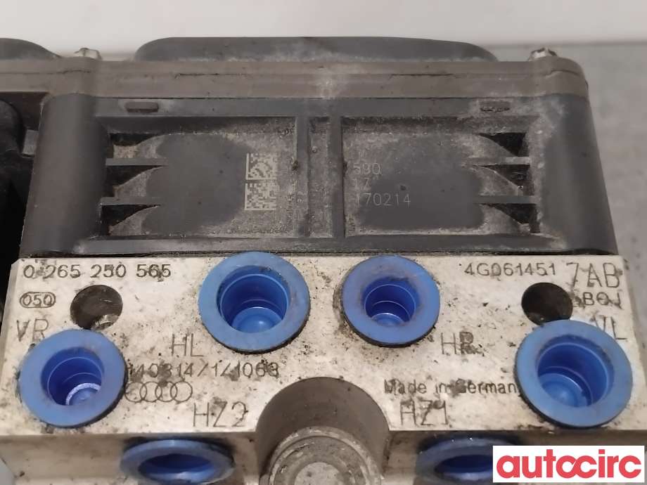 ABS sentral til Audi A6 2014-2018 (Type IV, Fase 2) (C7) (C7) (AUDI|4G0614517AB|0265250565)