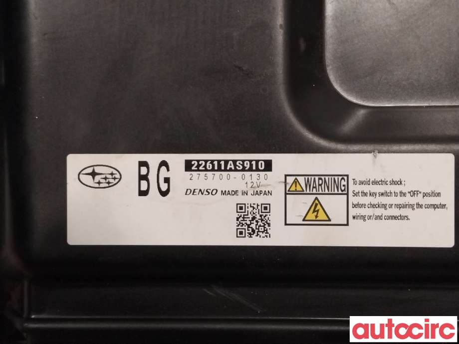 Styreenhet motor til Subaru Impreza 2008-2012 (Type III)  (SUBARU|22611AS910|)