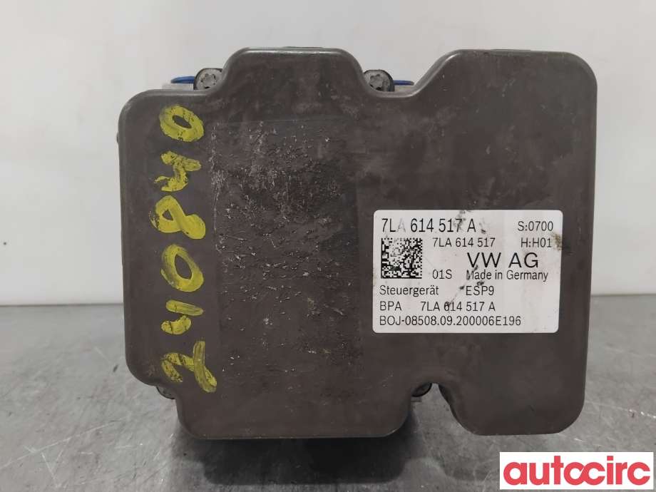ABS sentral til VW Transporter / Caravelle 2019-->> (T6.1) (T6.1) (VOLKSWAGEN|7LA614517A|0265291512|7LA614517B)