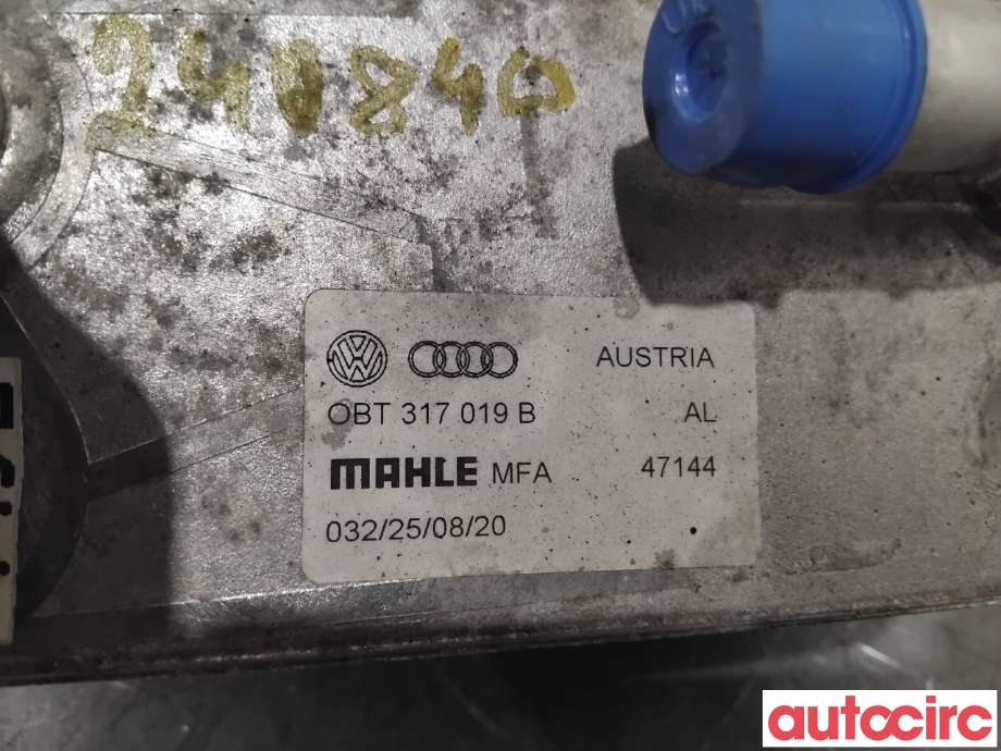 Oljekjøler til VW Transporter / Caravelle 2019-->> (T6.1) (T6.1) (VOLKSWAGEN|0BT317019B|)