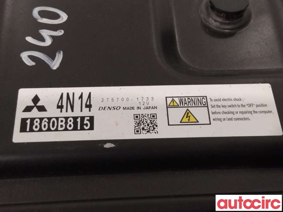 Styreenhet motor til Mitsubishi Outlander 2012-2015 (Type III, Fase 1)  (MITSUBISHI|1860B815|275700-1733)