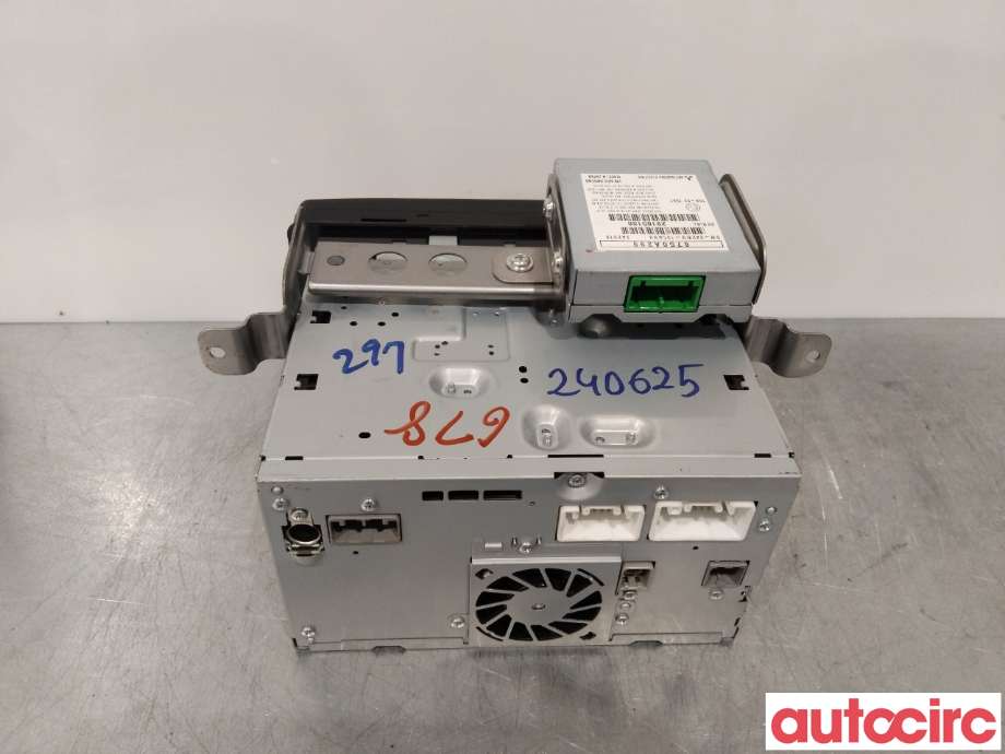Bilstereo navigasjon til Mitsubishi Outlander 2012-2015 (Type III, Fase 1)  (MITSUBISHI|8750A374|NR-242WM-13LND1)
