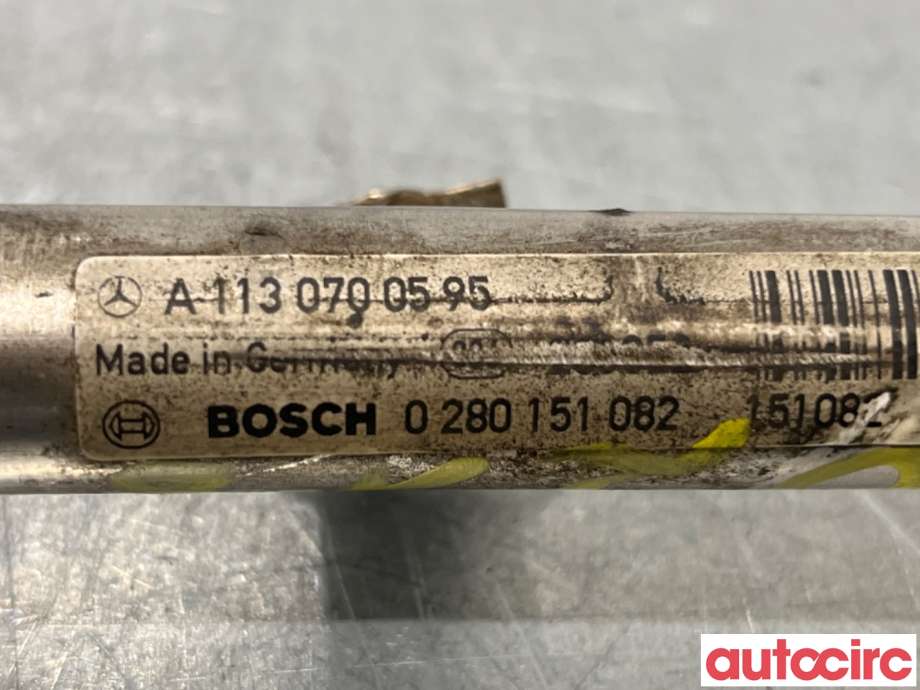Dyseskinne (fuelrail) til Mercedes CLK 2002-2009 (C209) (C209) (MERCEDES|A1130700495|0280151082|A1130700595)