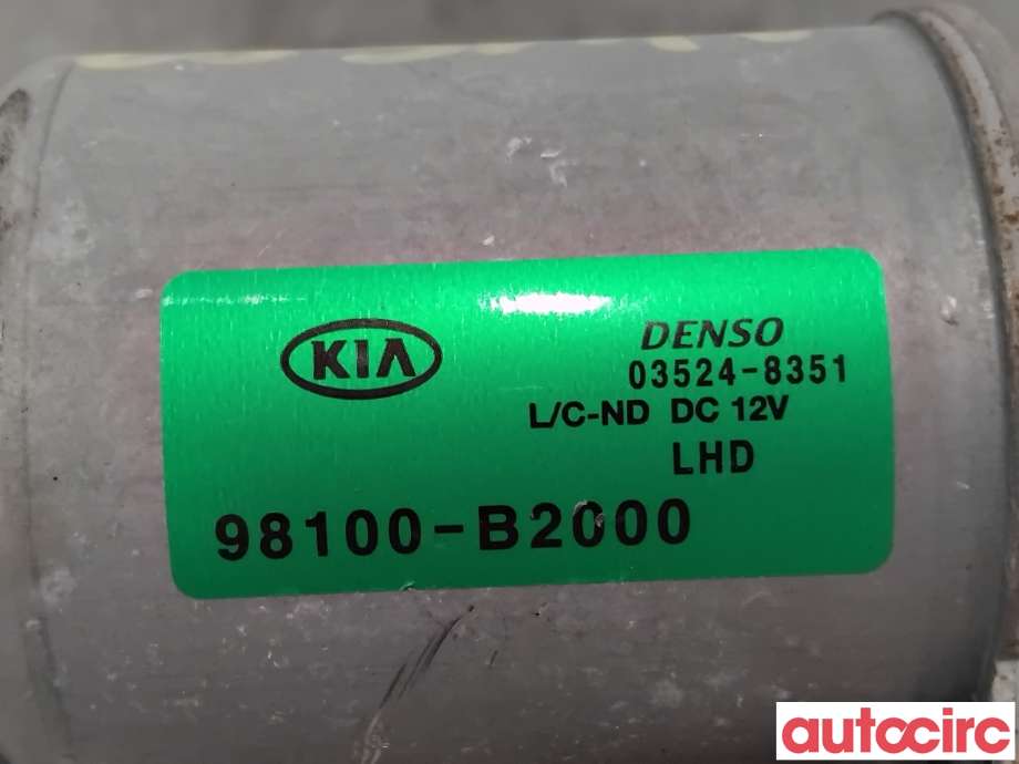 Viskermotor frontrute til Kia e-Soul 2019-->> (Type III)  (KIA|98100B2000|03524-8351|98100-B2000)