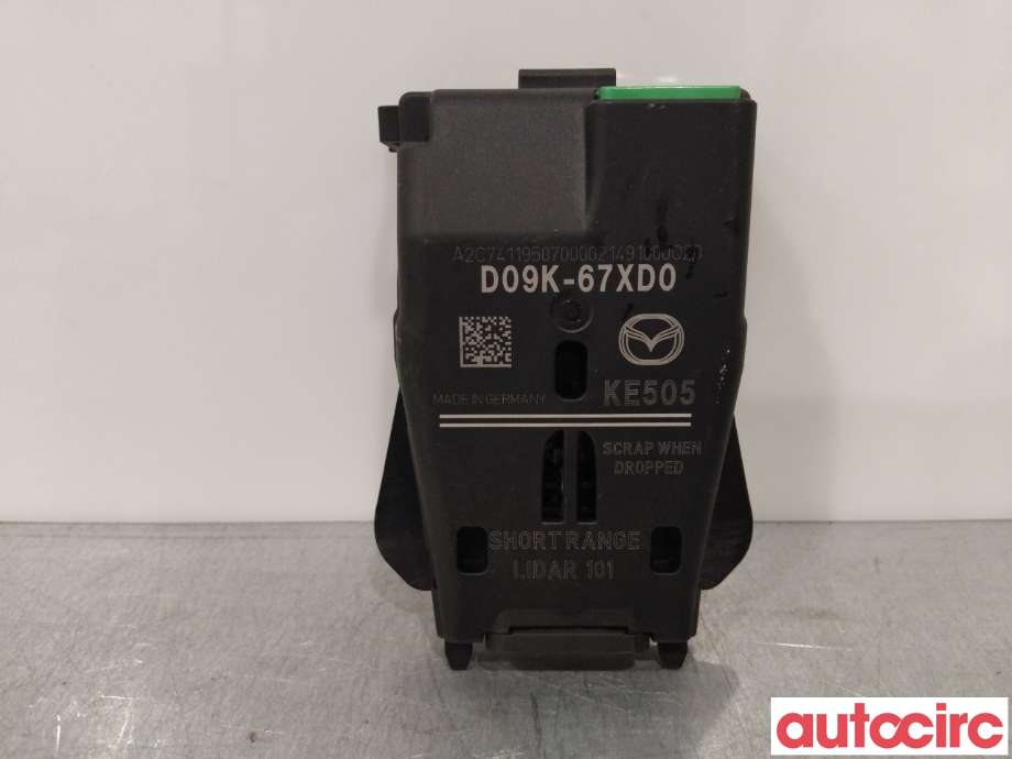 Sensor radar til Mazda 6 2015-2018 (Type III, Fase 2)  (MAZDA|D09K-67-XD0B|)