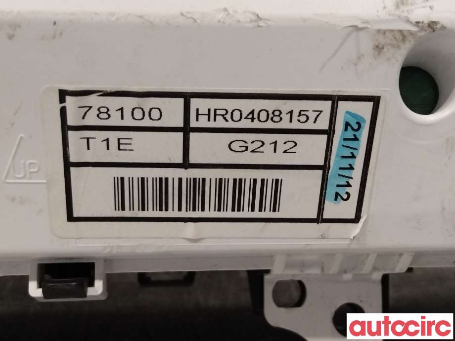 Instrumentpanel til Honda CR-V 2012-2018 (Type IV)  (HONDA|78100-T1E-G22|)