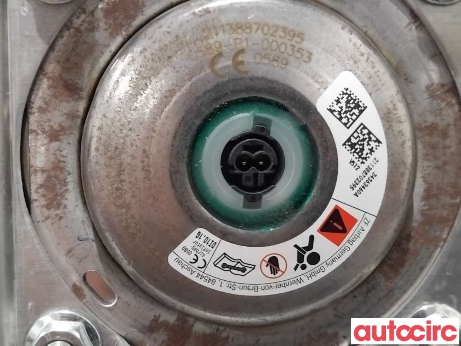 Airbag rattpute til Audi A8 1995-2002 (Type I)  (AUDI|4B0880201Q|)
