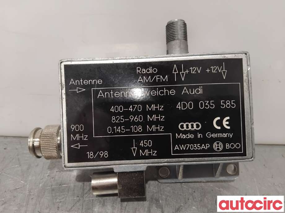 Bilstereo diverse til Audi A8, 1995-2002 (Type I) (AUDI|4B5035585)