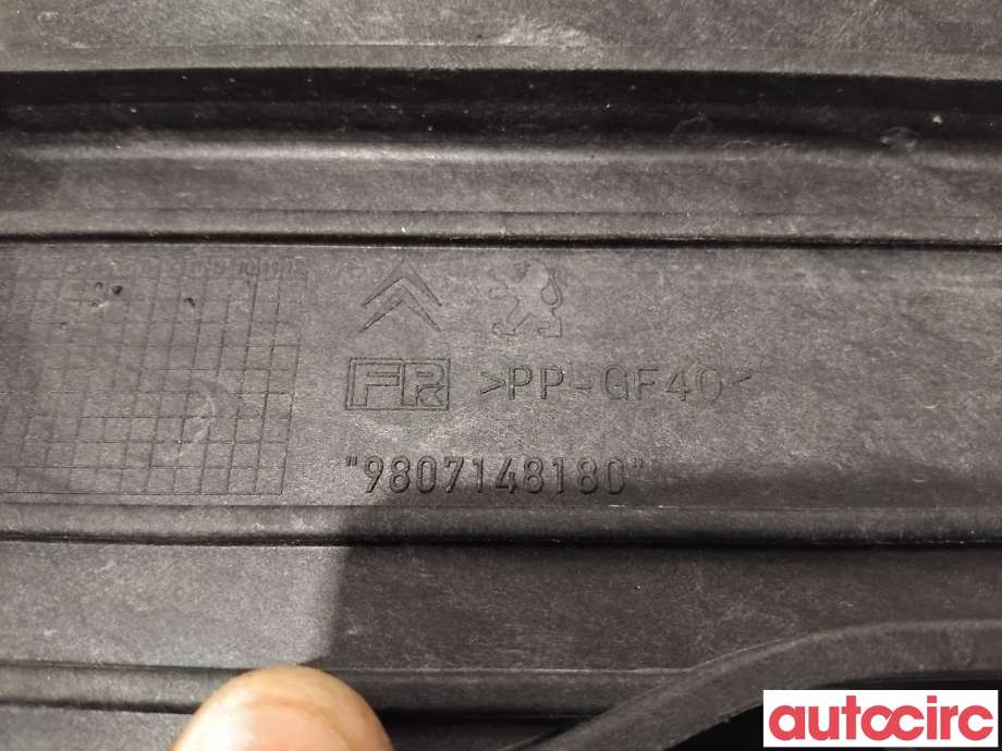 Frontplate øvre til Peugeot 308 2013-2021 (Type II)  (PEUGEOT|9807148180||9816603980)