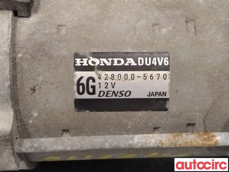 Starter diesel til Honda CR-V 2007-2012 (Type III) (HONDA|31200-RL0-G51|428000-5670|DU4V6)