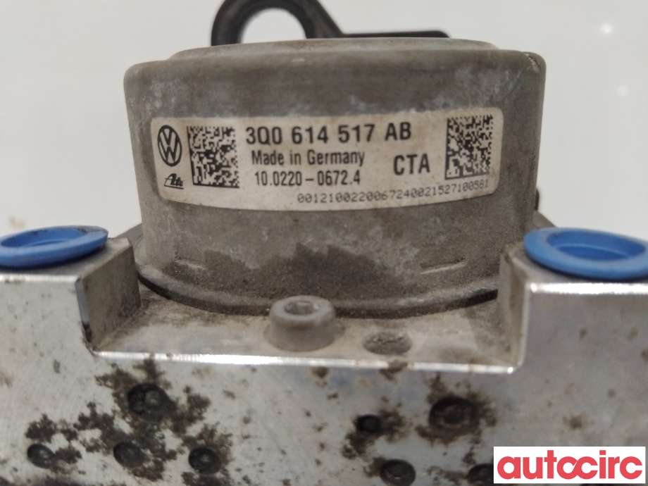 ABS sentral til VW Passat 2015-2019 (Fase 1) (B8) (B8) (VOLKSWAGEN|3Q0614517AB|100916-03403)