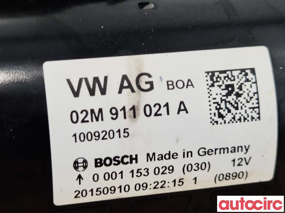 Starter diesel til VW Transporter / Caravelle 2015-2019 (T6) (T6) (VOLKSWAGEN|02M911021AX|0001153029|02M911021A)