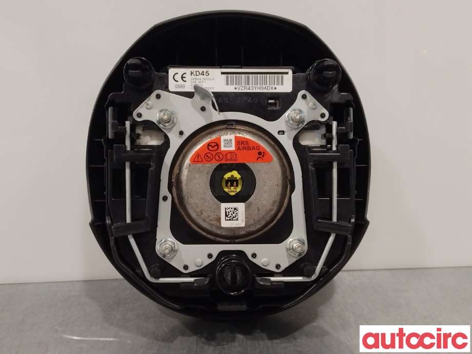 Airbag rattpute til Mazda 3 2013-2016 (Type III, Fase 1)  (MAZDA|KD45-57-K00C||KD45)