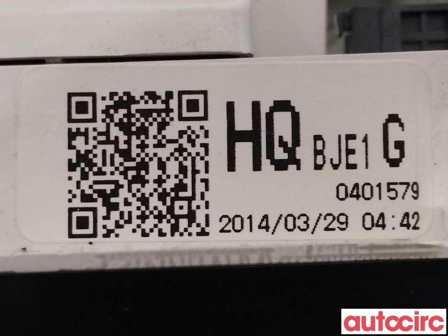 Instrumentpanel til Mazda 3 2013-2016 (Type III, Fase 1)  (MAZDA|BJE1-55-471N|BJE1-55-430)
