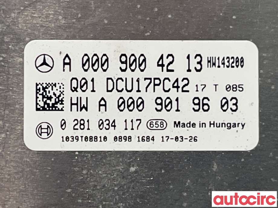 Diverse deler til Mercedes Vito 2014-->> (W447) (W447) (MERCEDES|A0009004213)
