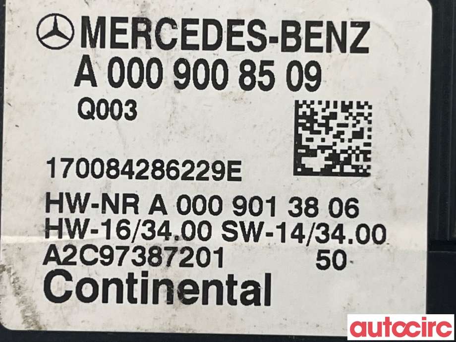 Styreenhet drivstoffpumpe til Mercedes Vito 2014-->> (W447) (W447) (MERCEDES|A0009008509)